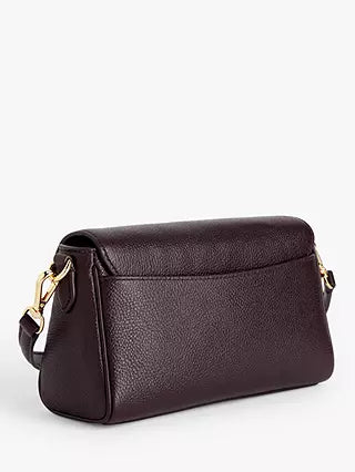 An image of the Michael Kors Fleur Small Crossbody Bag in the colour Chocolate.