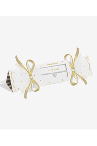 An image of the Joma Jewellery Christmas Cracker 'With Love' Bracelet