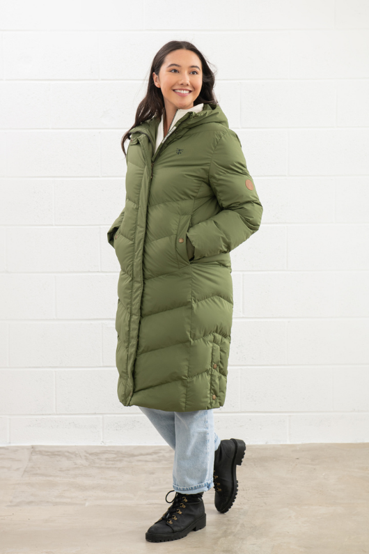 An image of the Lighthouse Savannah Ladies Long Coat