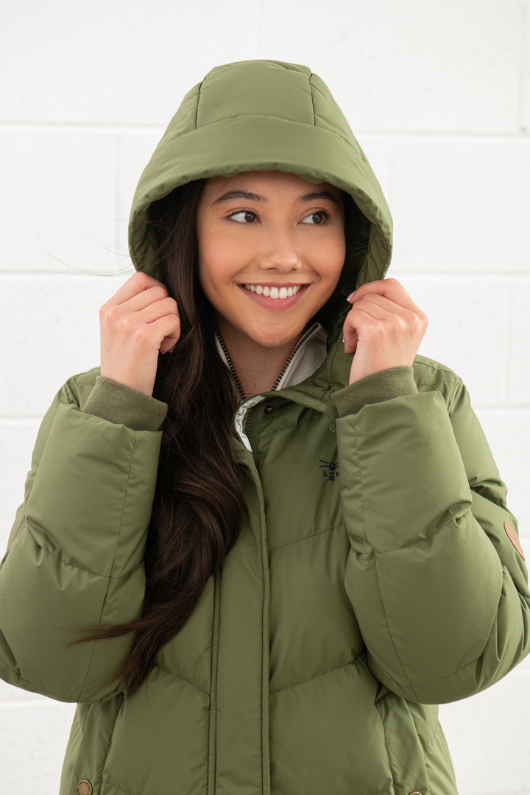 An image of the Lighthouse Savannah Ladies Long Coat