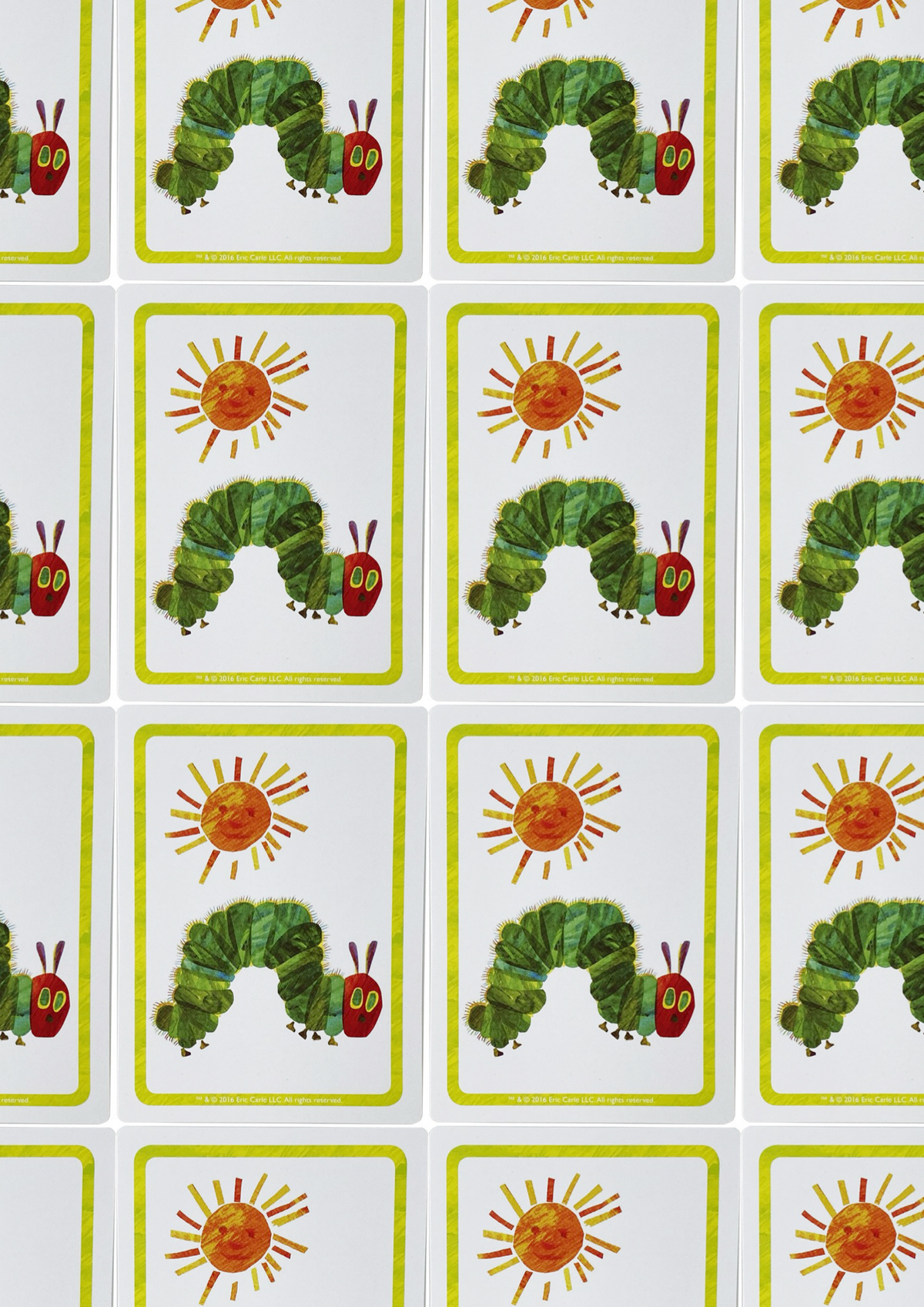 An image of the University Games The Very Hungry Caterpillar Card Game