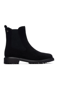 Suede Heeled Ankle Boots