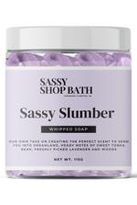 An image of the Sassy Scents Whipped Soap 115g