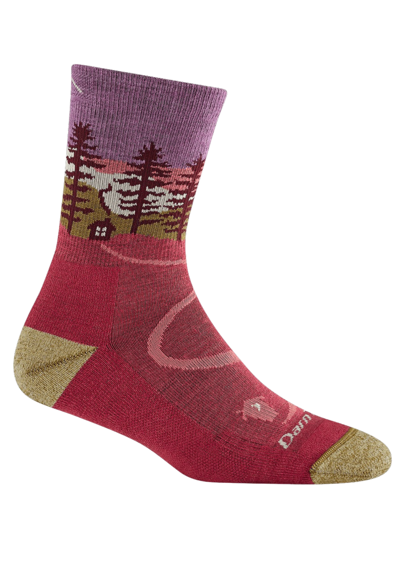 An image of the Darn Tough Northwoods Micro Crew Midweight Hiking Socks