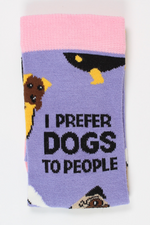 An image of the Smiling Faces Prefer Dog To People
