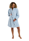An image of the Marsylka Plush Fleece Wrap Gown