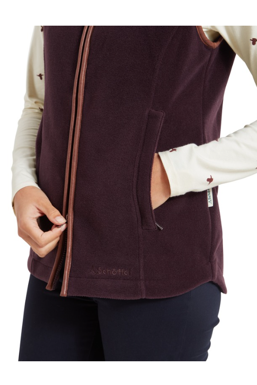 An image of the Schoffel Lyndon Fleece Gilet