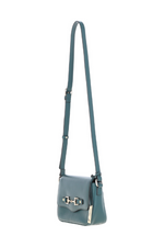 An image of Ashwood Leather 'Leather Crossbody Bag' in colour green