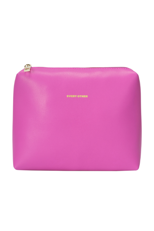 An image of the Every Other Large Twin Tote Bag in the colour Fuchsia.