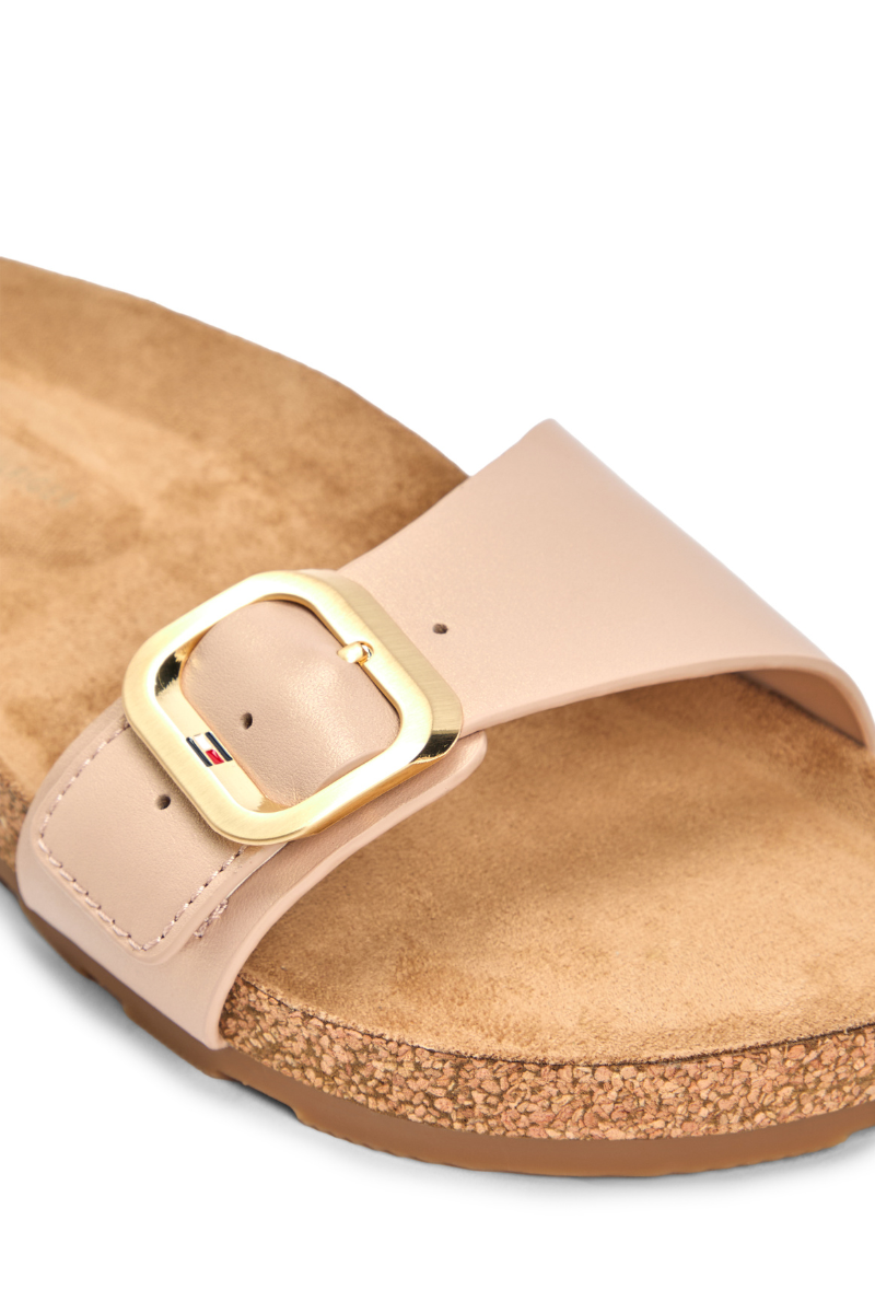 Classic Cork Sandal Pearl Leather