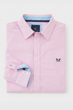 An image of the Crew Clothing Classic Micro Gingham Shirt