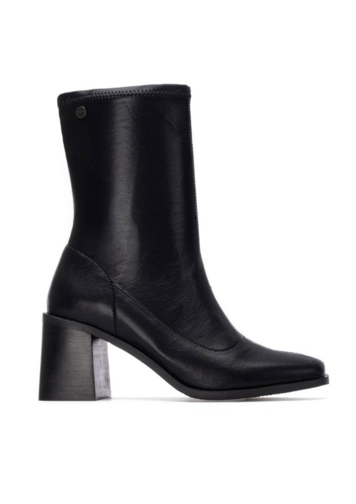 An image of the Xti Leather Heeled Boots