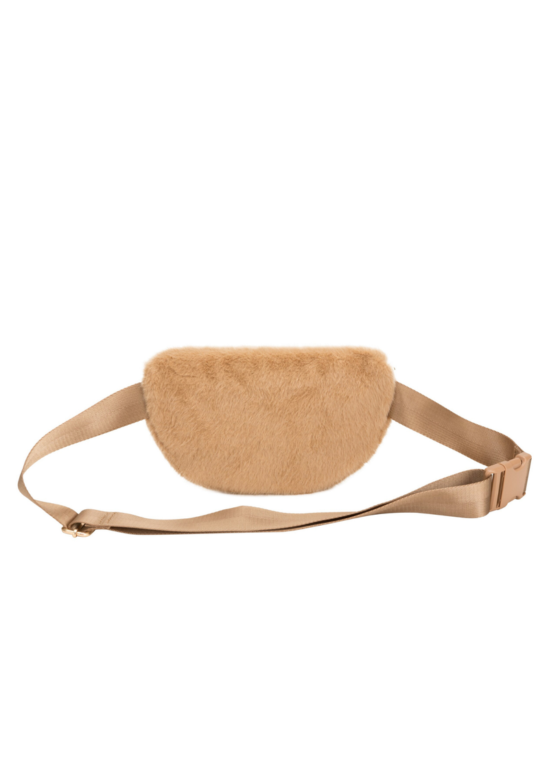 An image of the Every Other Faux Fur Sling Bag