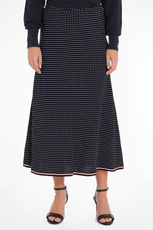An image of the Tommy Hilfiger Polka Dot Skirt