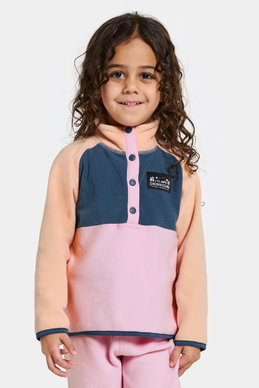 An image of the Didriksons Monte 3 Button Fleece