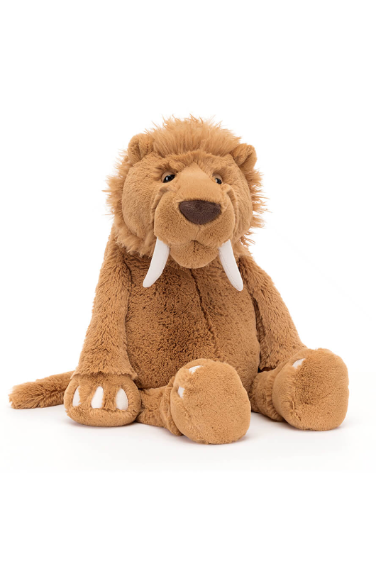 An image of the Jellycat Stellan Sabre Tooth Tiger