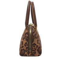 Suede Effect Mini Bowling Bag