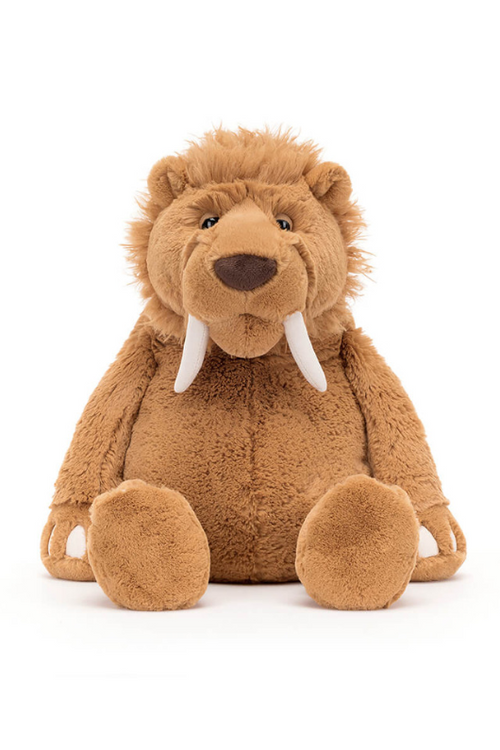 An image of the Jellycat Stellan Sabre Tooth Tiger
