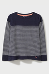 An image of the Crew Clothing Cassandra Stripe Top