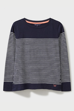 An image of the Crew Clothing Cassandra Stripe Top