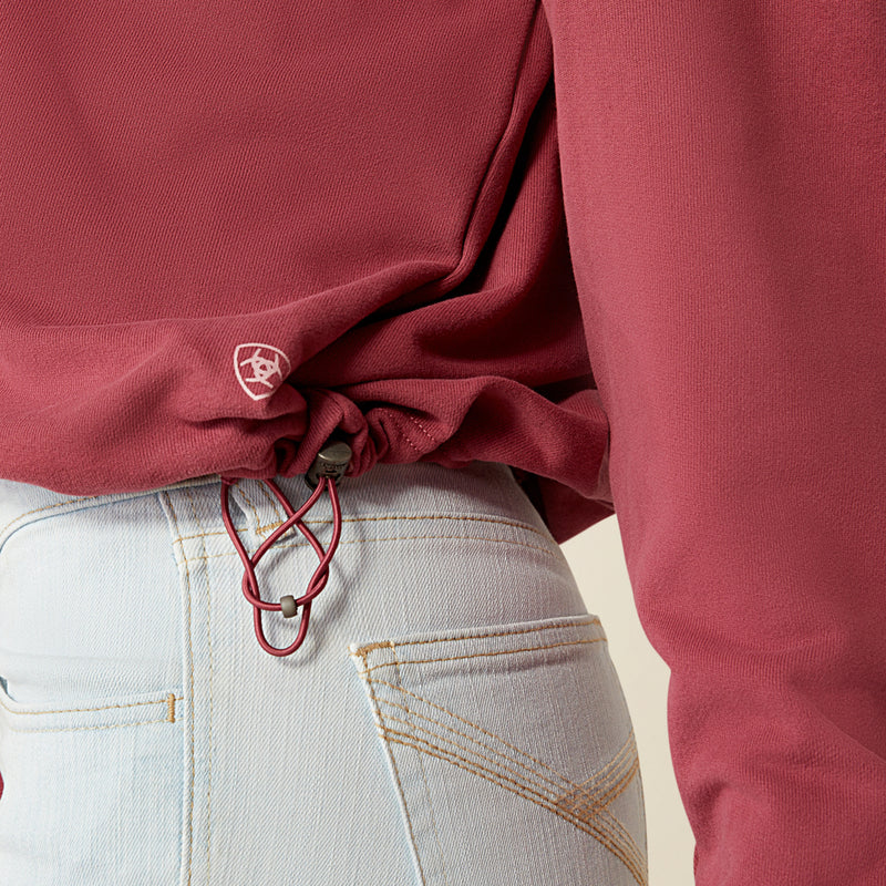 An image of the Ariat Cowgirl Tough Sweatshirt