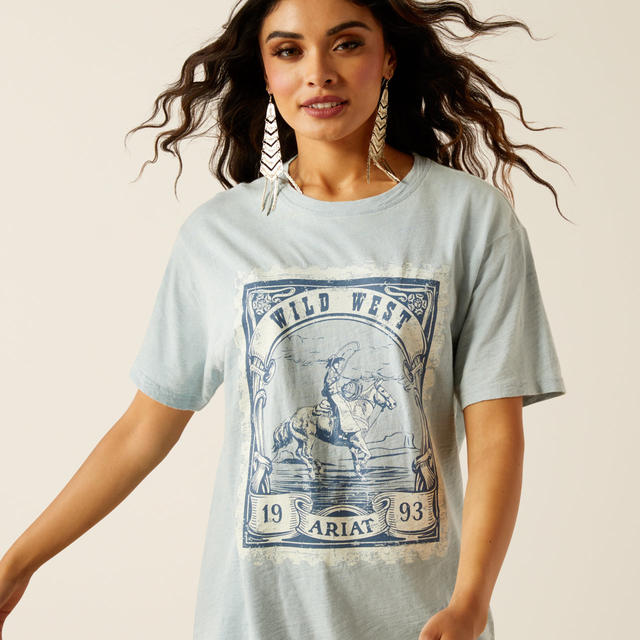 An image of the Ariat Wild West Stamp T-Shirt