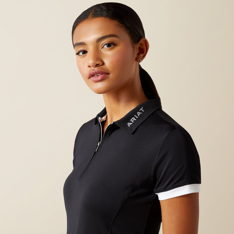 An image of the Ariat Bandera 1/4 Zip Polo Shirt