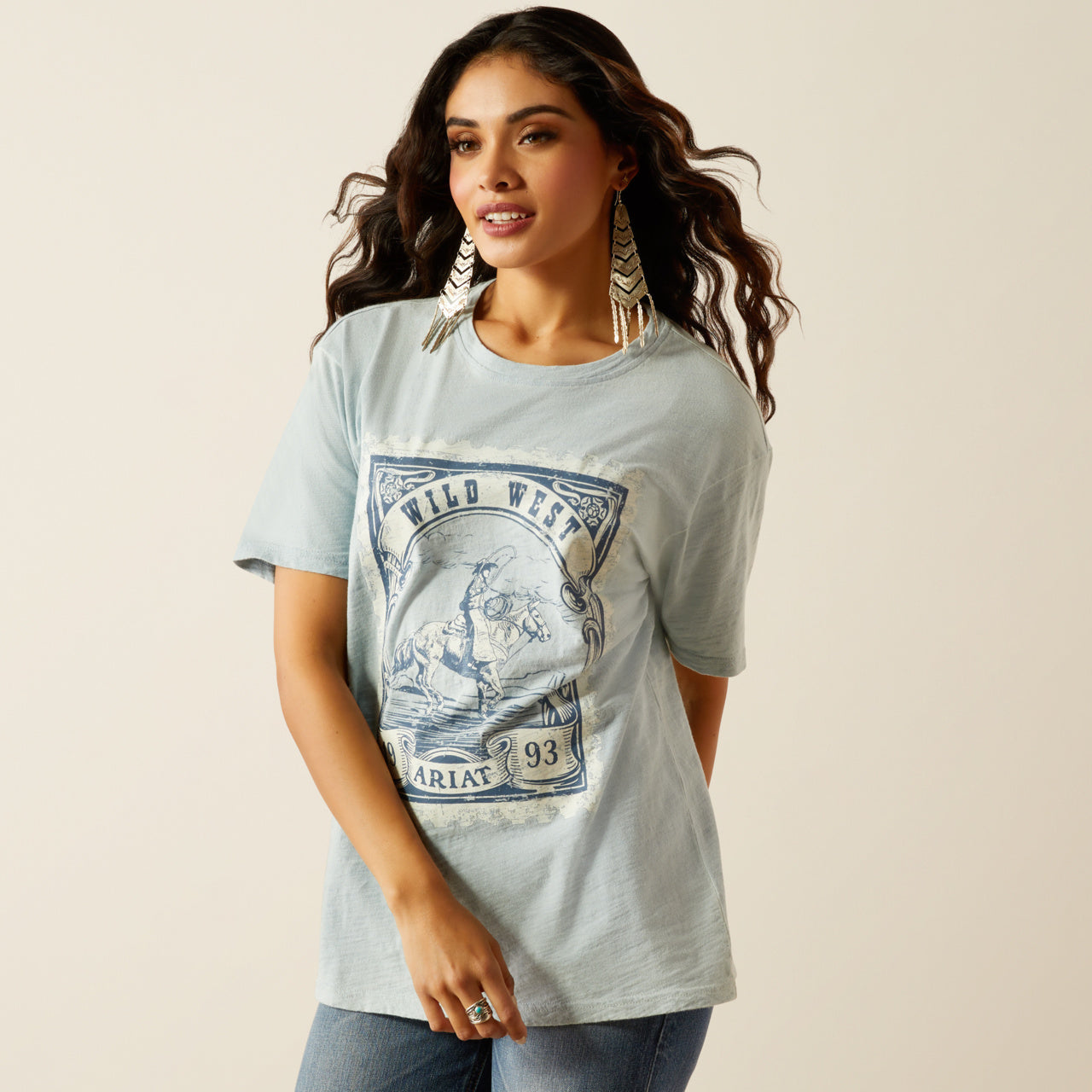 An image of the Ariat Wild West Stamp T-Shirt