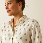 An image of the Ariat Pocklington Blouse