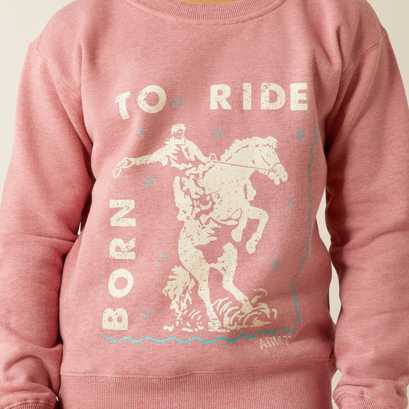 An image of the Ariat Junior Rider Sweatshirt