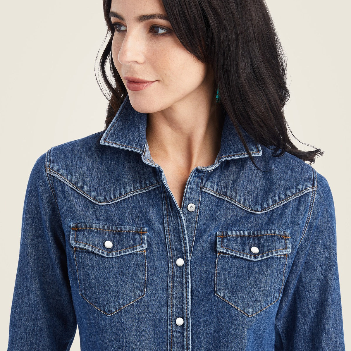 An image of the Ariat Farriday Denim Shirt