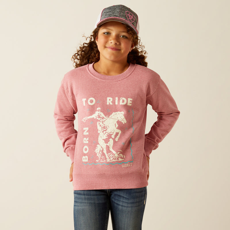An image of the Ariat Junior Rider Sweatshirt