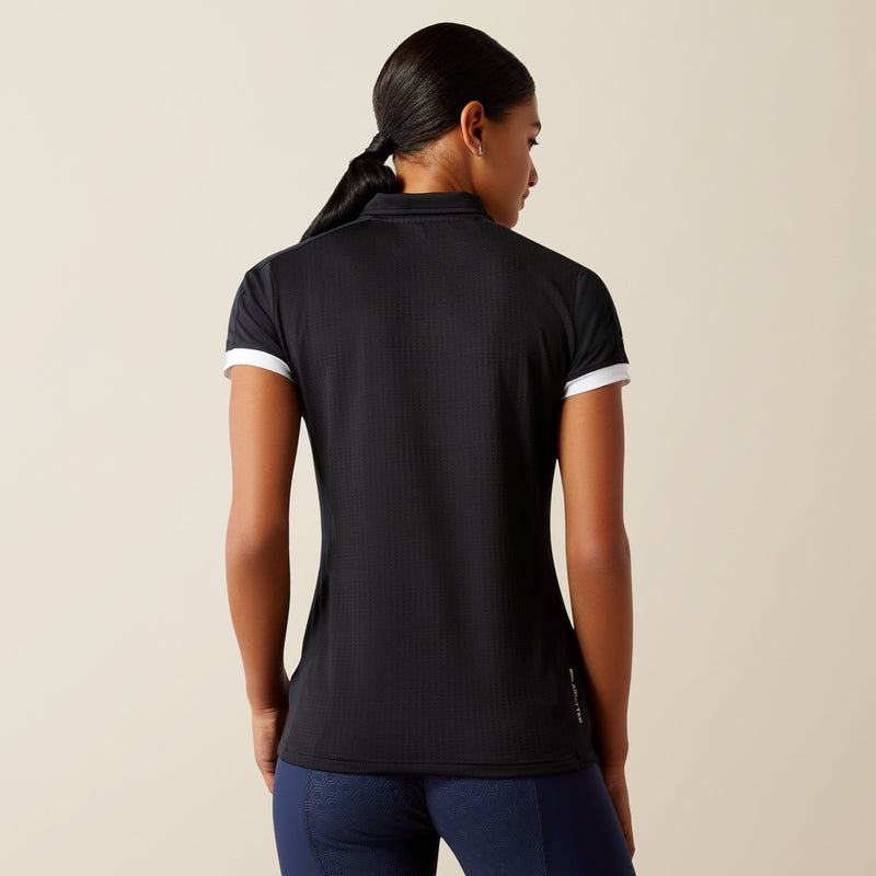 An image of the Ariat Bandera 1/4 Zip Polo Shirt