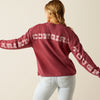 An image of the Ariat Cowgirl Tough Sweatshirt