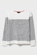 An image of the Crew Clothing Cassandra Stripe Top