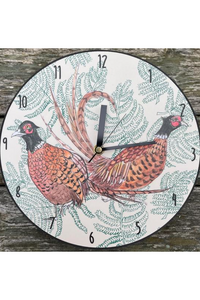 An image of the Vanessa Bathgate Pheasant Grass Clock