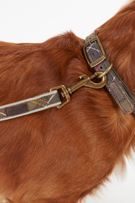 An image of the Barbour Barbour Reflective Tartan Dog Lead