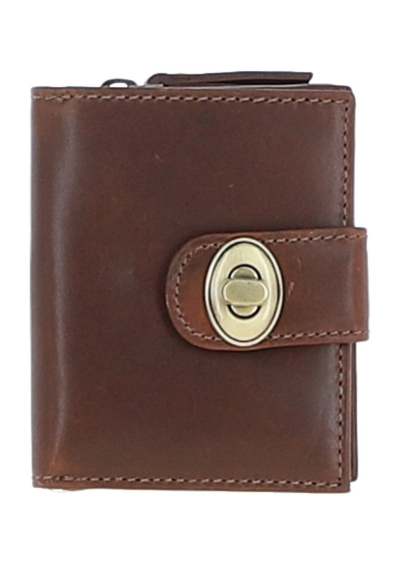 An image of the Ashwood Leather Leather Lock Purse