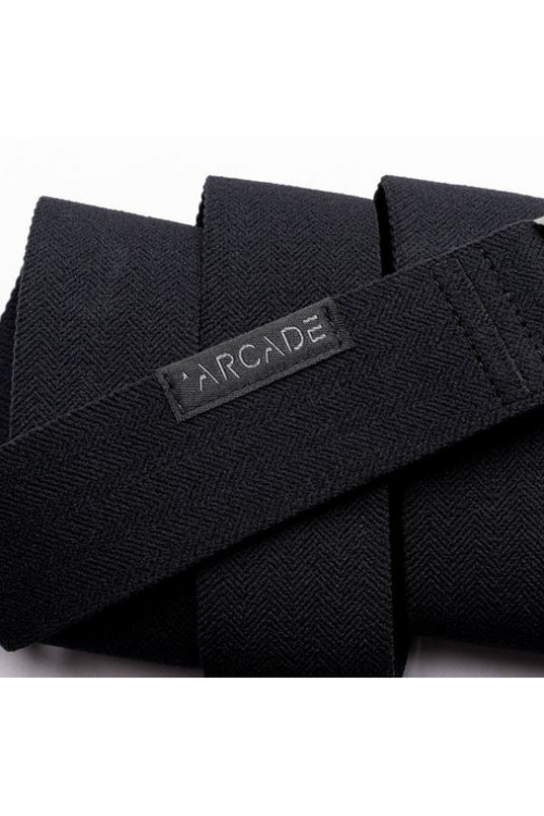 An image of the Arcade Belts Ranger Slim Belt in the colour Navy.