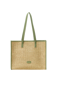 An image of the Every Other Straw Box Tote Bag