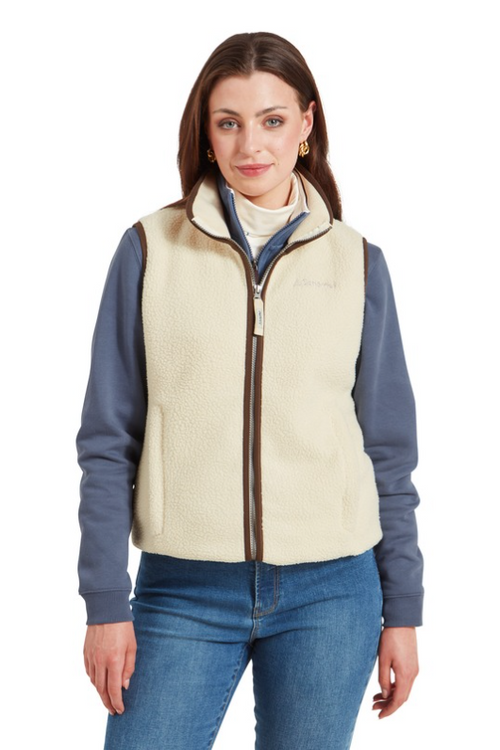 An image of the Schoffel Lyndon Retro Fleece Gilet
