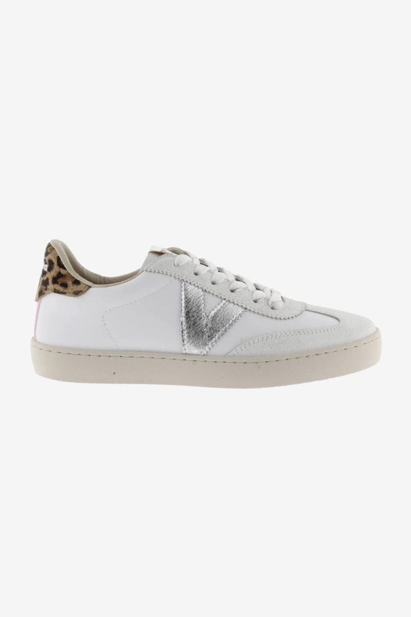 An image of the Victoria Berlin Cracked Suede Trainer