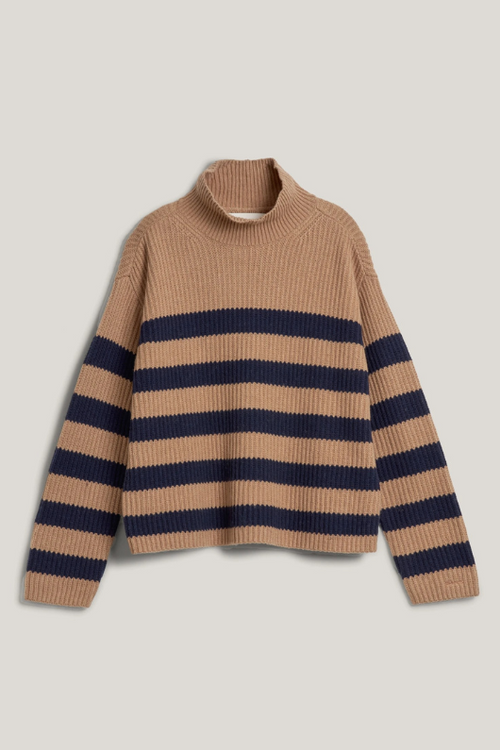 An image of the Gant Breton Stand Collar Jumper