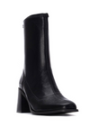An image of the Xti Leather Heeled Boots