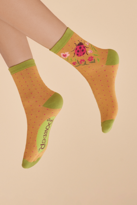 An image of the Powder Ankle Socks