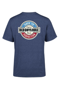 An image of the Old Guys Rule Aged to Perfection III T-Shirt