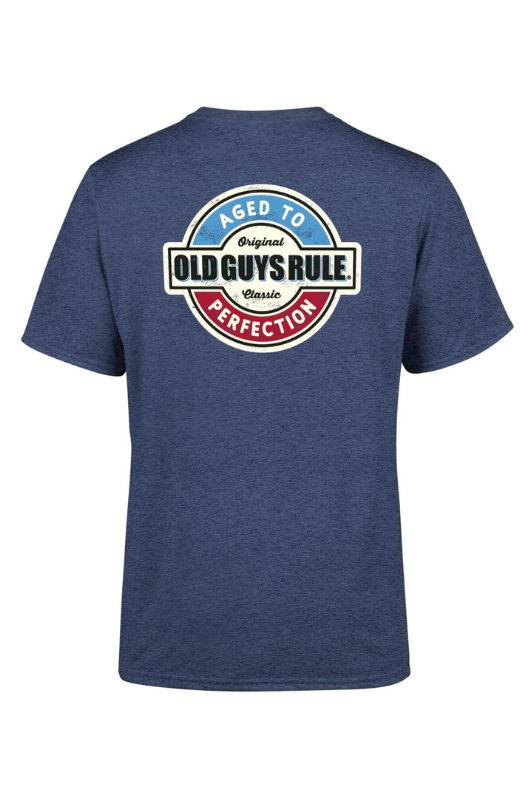 An image of the Old Guy's Rule Aged to Perfection III T-Shirt