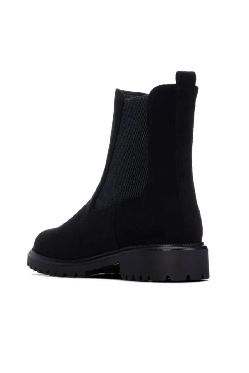 Suede Heeled Ankle Boots