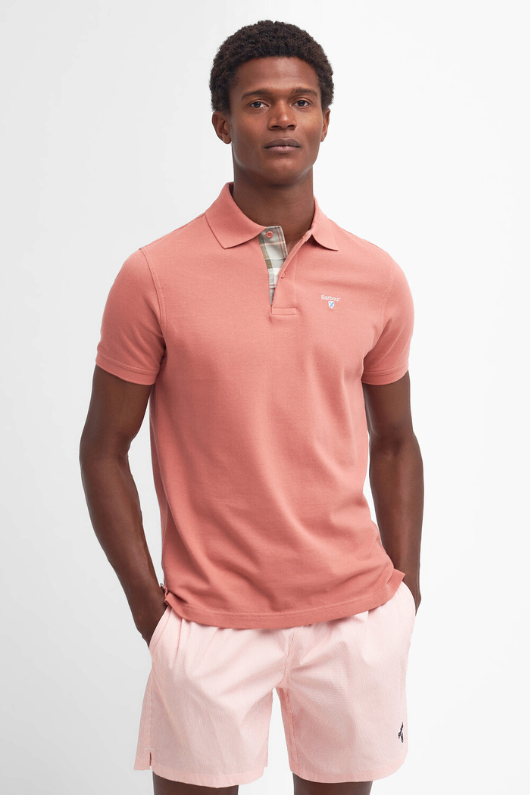 An image of the Barbour Tartan Pique Polo