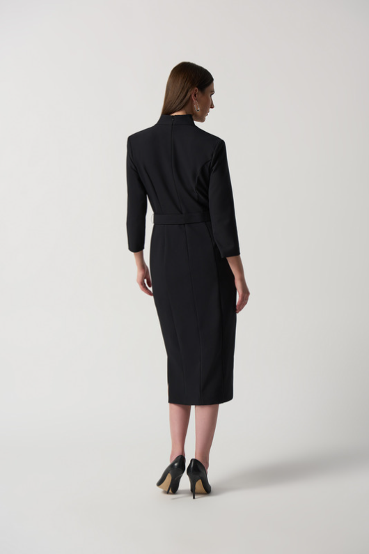 An image of the Joseph Ribkoff Black Belt Dress